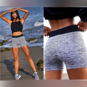 SALE‼️NWOT Free People  Prajna Shorts |XS/S Gray Black Yoga Activewear